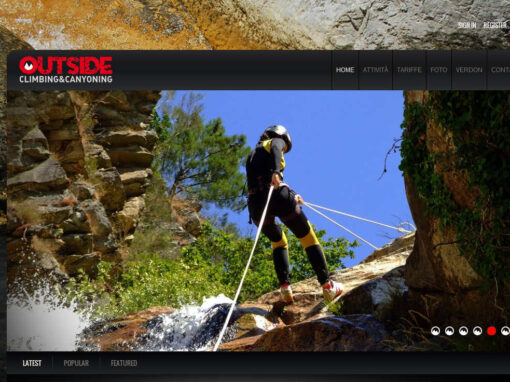 OUTSIDE – CLIMBING&CANYONING