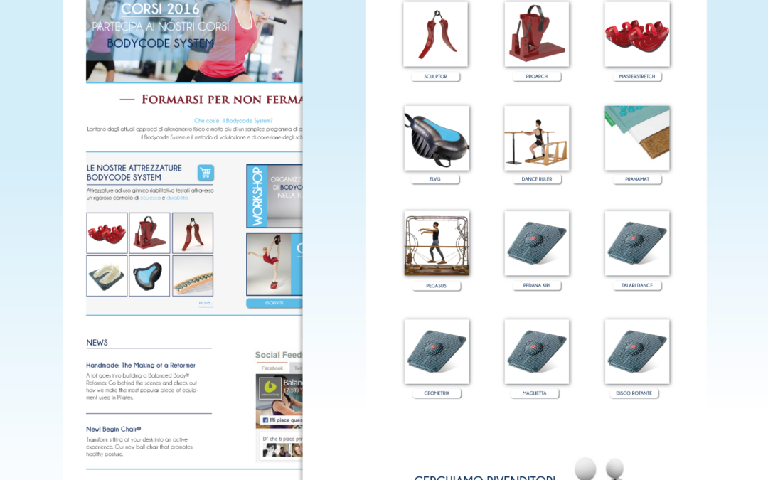 Realizzato sito internet Bodycodesystem