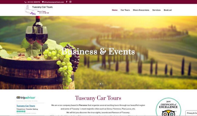 TUSCANY CAR TOURS