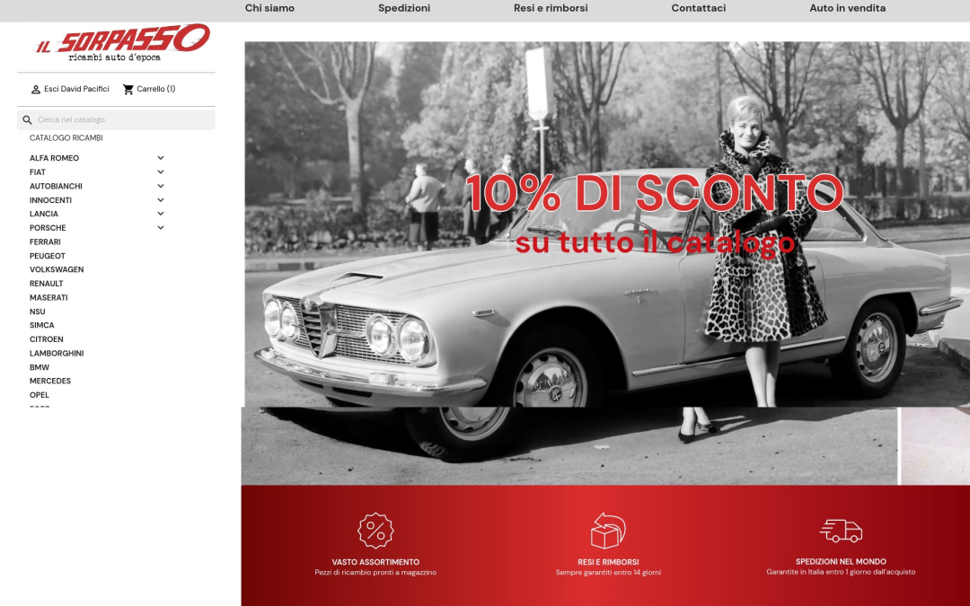 IL SORPASSO – RICAMBI D’EPOCA