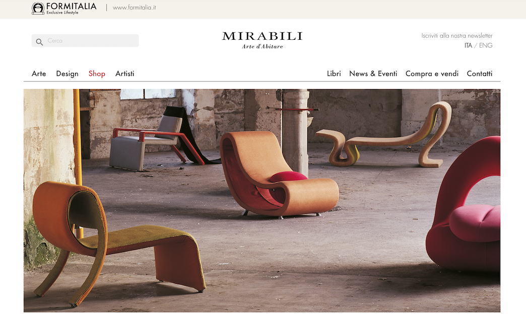 Mirabili sito web