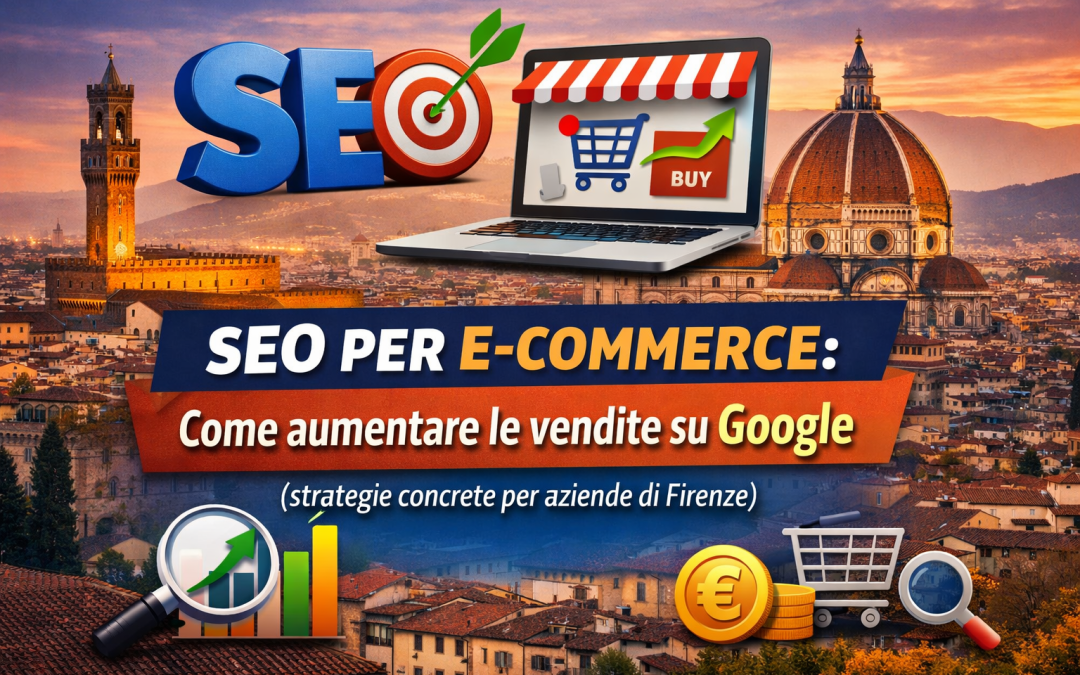 SEO per e-commerce: come aumentare le vendite su Google (strategie concrete per aziende di Firenze)